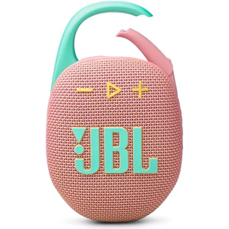 JBL Clip 5 in Rosa  (12 h, Akkubetrieb), Bluetooth Lautsprecher, Rosa – Bild 4
