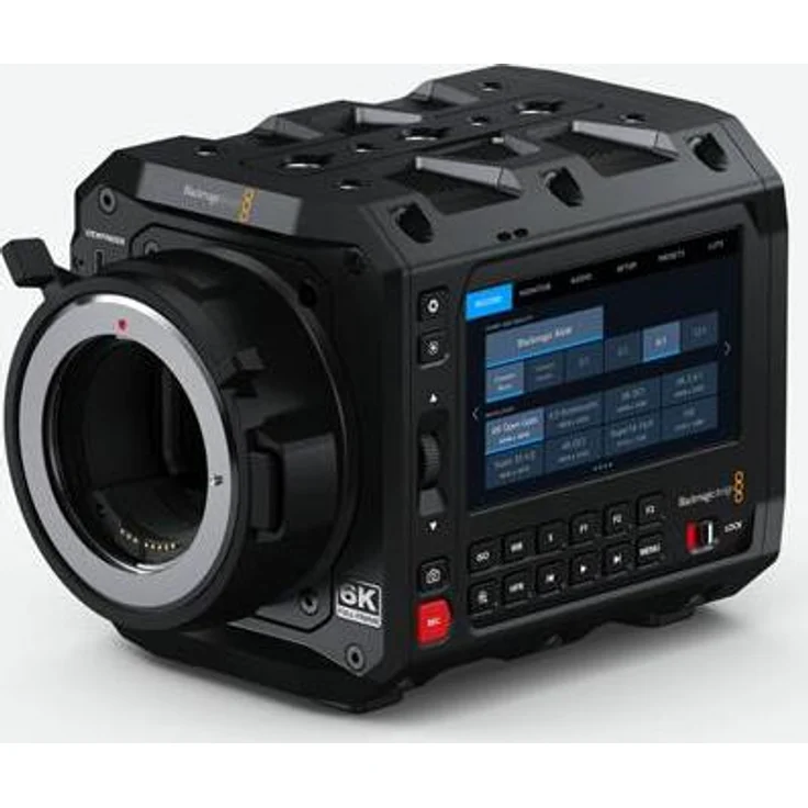 Blackmagic Design PYXIS 6K EF Handkamerarekorder, 6K Ultra HD, 10,2 cm Touchscreen, Schwarz – Bild 1