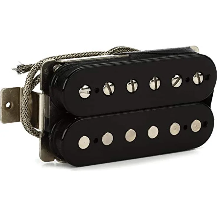 Seymour Duncan SH1N BLK, Humbucker Tonabnehmer für E-Gitarre mit Vintage PAF Sound, Hals Position, schwarz