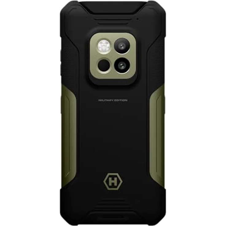 Hammer H Construction 2 5G Military Edition Ultra-Robustes Smartphone IP69, 50m Laser Lineal, 6+8GB RAM, Android 14, 50mpx Kamera mit Nachtsichtmodus, 6500mAh Akku mit Powerbank Funktion, NFC, 120Hz – Bild 2
