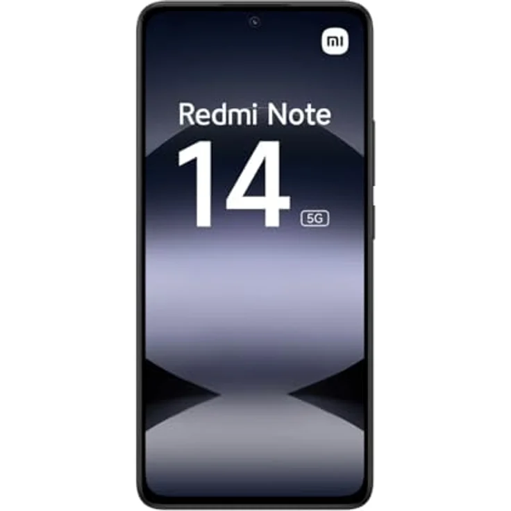 Xiaomi Redmi Note 14 5G, Smartphone mit 108 MP Kamera, 6GB RAM, 128GB Speicher, Dual-SIM, Schwarz (Midnight Black) – Bild 2