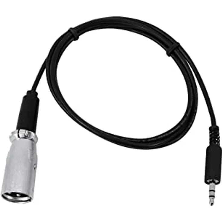 EUROLITE DMX-Adapter IN Klinke 3,5/XLR 1m | DMX-Adapterkabel für PST-3