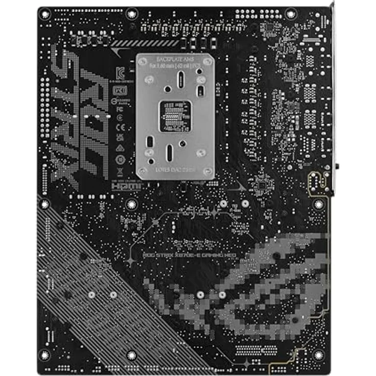 ASUS ROG STRIX X870E-E GAMING WIFI7 NEO, ATX Mainboard mit AMD AM5 Sockel, PCIe 5.0, Dual DDR5-5600, WiFi 7, RGB-Beleuchtung – Bild 5