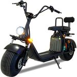 ENEWAY COCO II plus 2000W 60V Fatwheel LowRider Scooter mit Strassenzulassung 45 km/h BLACK