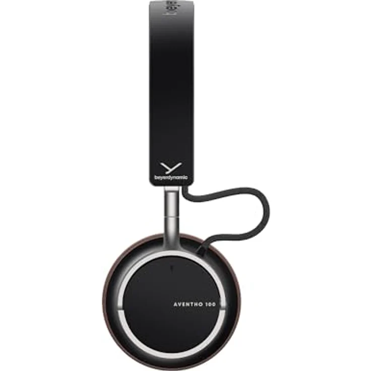 beyerdynamic AVENTHO 100 Wireless On-Ear Kopfhörer mit ANC, braun, 60 Stunden Akkulaufzeit, Schnellladefunktion, anpassbare Funktionen via App – Bild 2