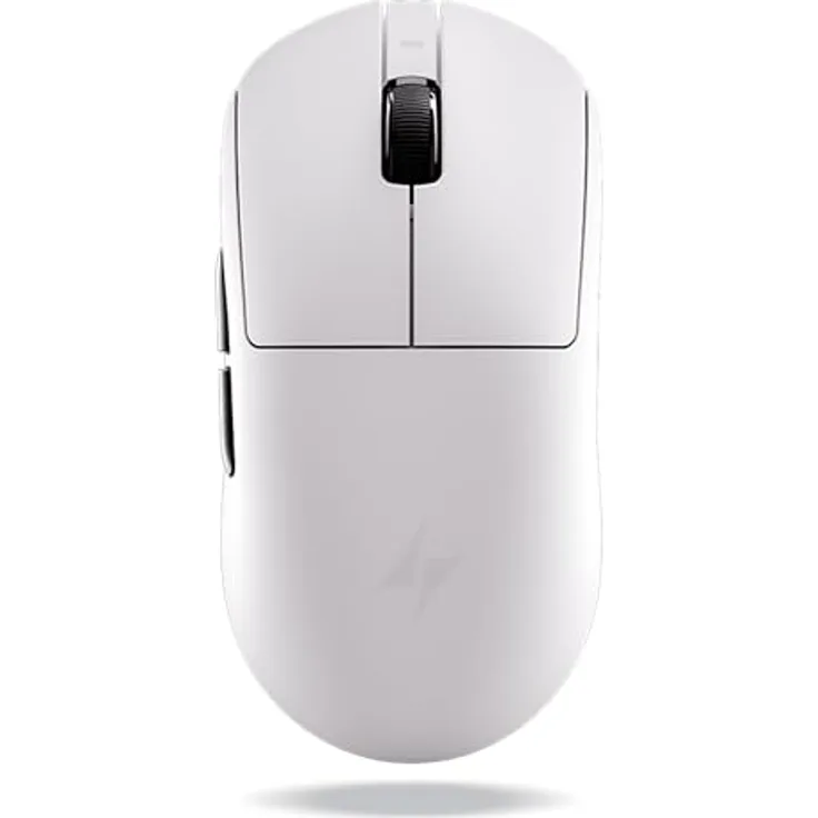 ATK Dragonfly A9 Plus, Wireless Gaming Maus mit PAW3950 Ultra Sensor, bis zu 42000 dpi, 8K Abfrage, Ice Feeling Beschichtung und Trimode Konnektivität, leicht (53-57g)