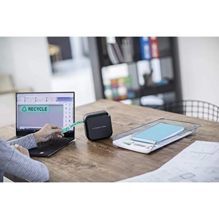 Brother P-touch CUBE Plus Beschriftungsgerät (für 3,5 bis 24 mm breite TZe-Schriftbänder, USB- und Bluetooth-Schnittstelle) – Bild 3