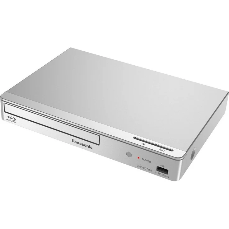 Panasonic DMP-BDT168EG Kompakter 3D Blu-ray Player (Full HD Upscaling, Internet Apps, LAN-Anschluss, USB, MKV-Playback) silber – Bild 4