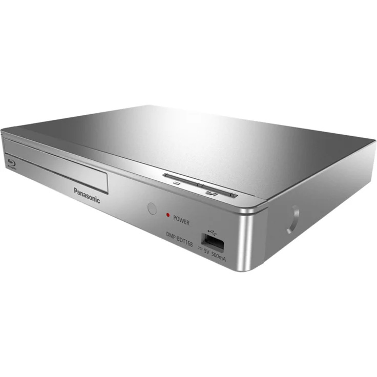 Panasonic DMP-BDT168EG Kompakter 3D Blu-ray Player (Full HD Upscaling, Internet Apps, LAN-Anschluss, USB, MKV-Playback) silber – Bild 5