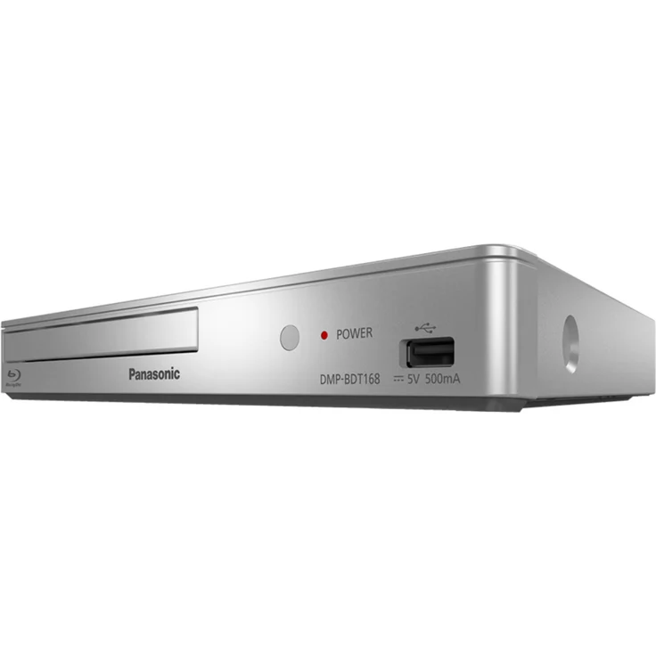 Panasonic DMP-BDT168EG Kompakter 3D Blu-ray Player (Full HD Upscaling, Internet Apps, LAN-Anschluss, USB, MKV-Playback) silber – Bild 6