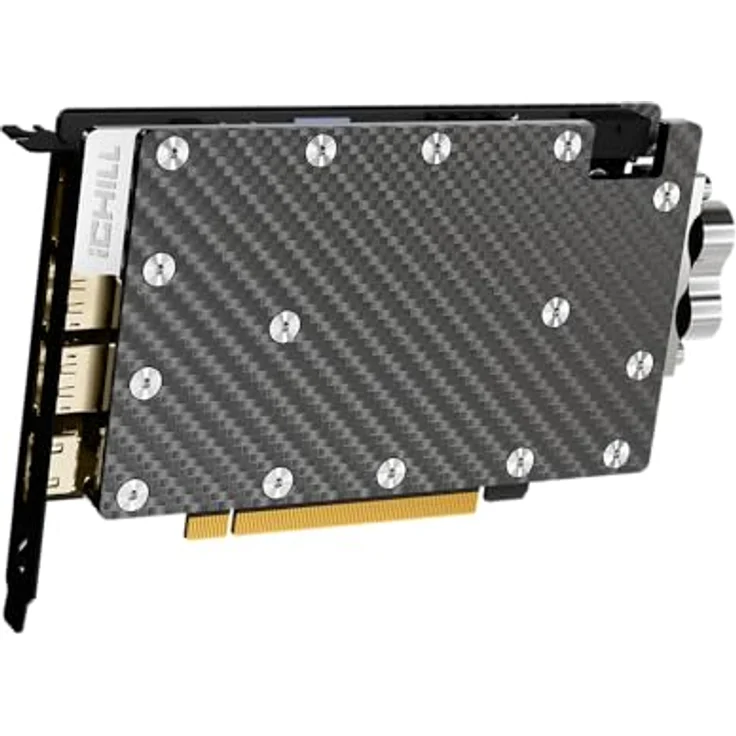 Inno3D RTX5080 iChill Frostbite Pro, Grafikkarte mit 16GB GDDR7, HDMI, 3xDP, Flüssigkeitskühlung, maximale Auflösung 7680 x 4320 Pixel – Bild 2