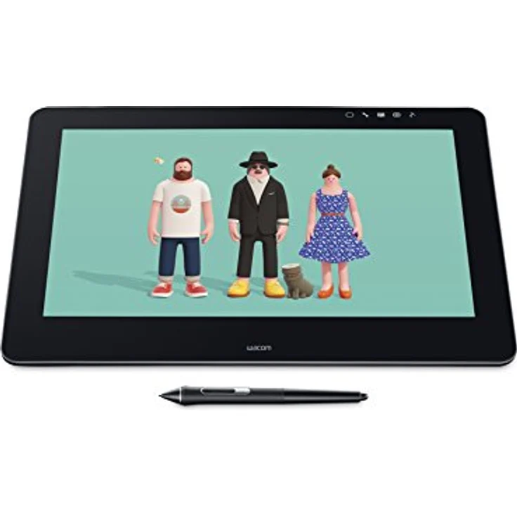 Wacom Cintiq Pro 16 Stift-Display Tablet (mit 4K, integriertem Standfuß. Pro Pen 2, Link Plus Adapter, für professionelle Künstler & Designer, mit Touchscreen, geeignet für Windows & Mac) – Bild 4