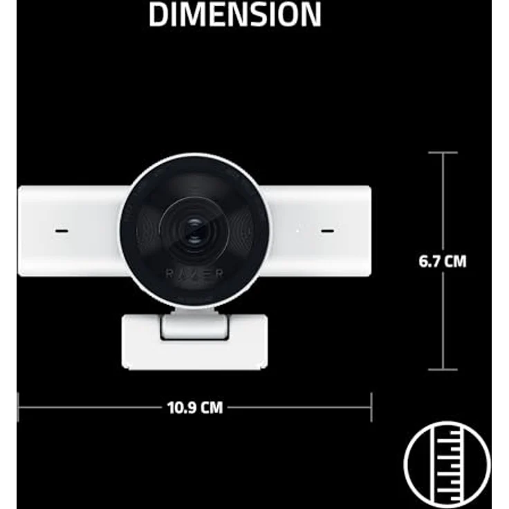 RAZER Kiyo V2 X, Full-HD Webcam mit 1080p, 60 FPS, integriertem Mikrofon und Weitwinkel-Objektiv – Bild 9