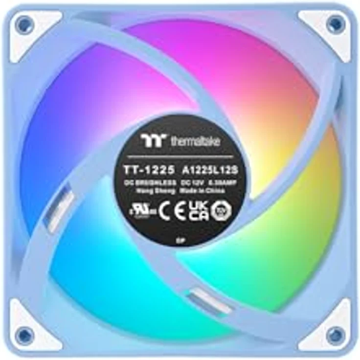Thermaltake CT120 EX Reverse ARGB Gehäuselüfter | Hydrangea Blue | 3 Fan Pack – Bild 4