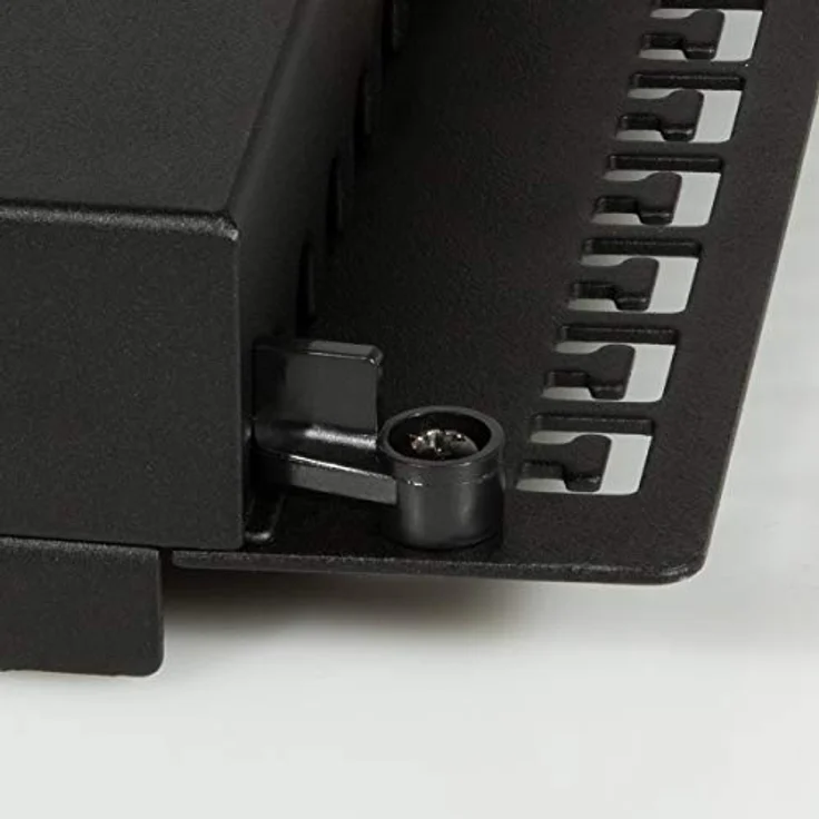 LogiLink NP0019B, 12 Port Patch-Panel CAT 6a für Wand- und Tischmontage, geeignet für 10 Gigabit Ethernet und PoE – Bild 6