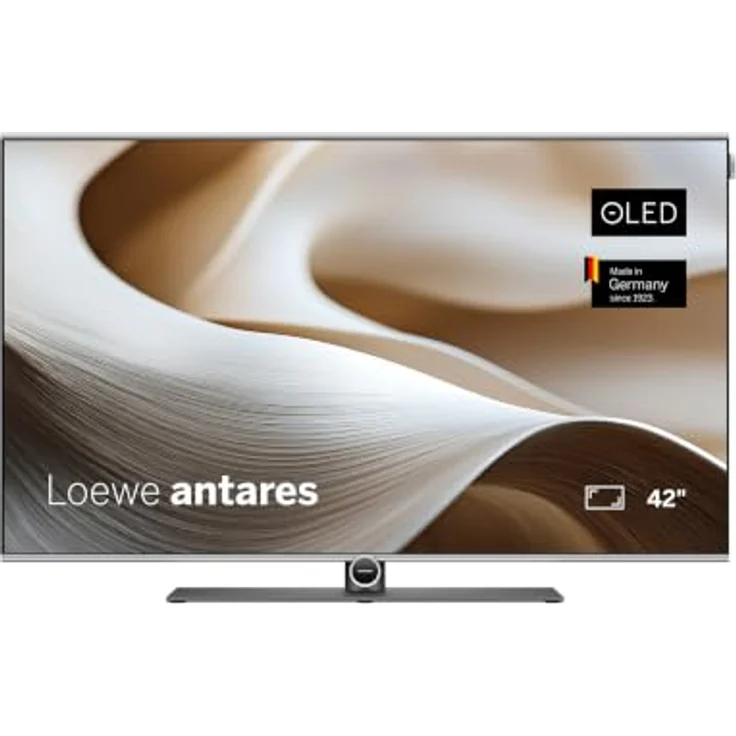 Loewe Antares 42 OLED Smart TV – 42 Zoll 4K Ultra HD, Dolby Vision IQ, Dolby Atmos, HDMI 2.1, 144 Hz Gaming, Dual Channel Recording, Schwarz – Bild 1
