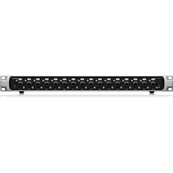 Midas DN4816-I StageConnect Interface, Breakout-Box mit 16 XLR Eingängen für StageConnect und Ultranet, niedrige Latenz, 24 Bit unkomprimiertes PCM