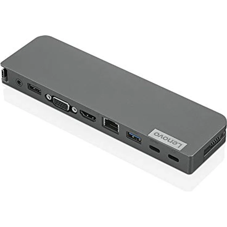 Lenovo USB-C Mini Dock Wired USB 3.2 Gen 1 (3.1 Gen 1) Type-C Grey – Bild 2