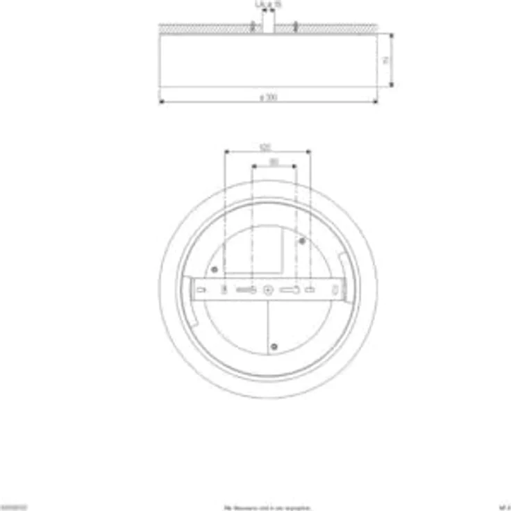EVN R30180125 LED-Deckenleuchte 18W Weiß, Smarte Deckenbeleuchtung von EVN – Bild 2
