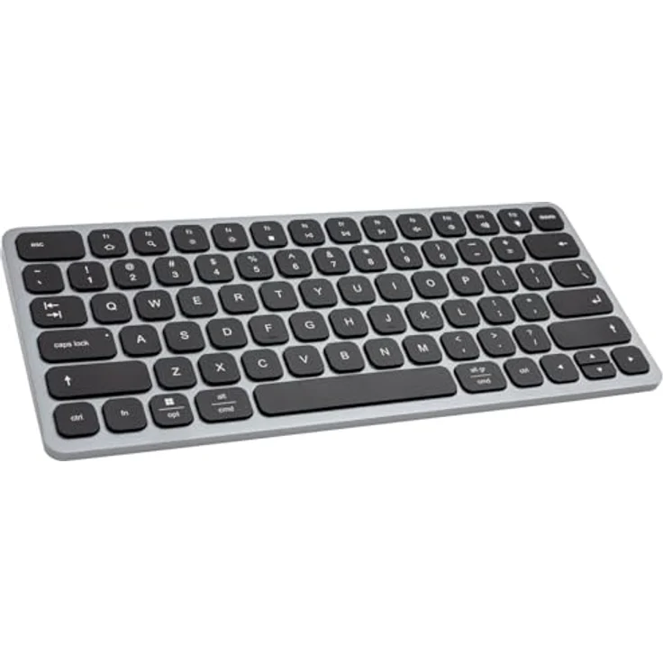 AXAGON HMC-KB-US Keyboard USB-C 5Gbps with HUB, microSD/SD, 3X USB-A, HDMI 4K/60Hz, PD 100W, Audio, US – Bild 2