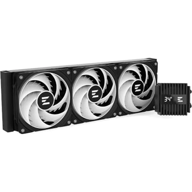 Zalman Kit Watercooling AIO Alpha2 RGB 360mm (Noir) - Wasserkühlung ALPHA2A36BLACK – Bild 4