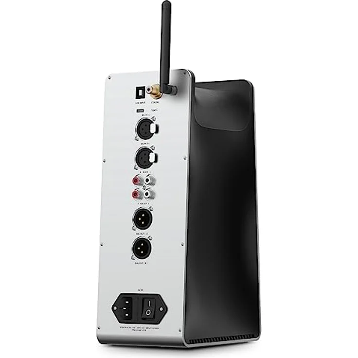HIFIMAN EF600, Symmetrischer Desktop-Kopfhörer-DAC/Verstärker/Vorverstärker mit HYMALAYA Pro R2R DAC, Bluetooth und 5,12 W pro Kanal, Silber – Bild 5