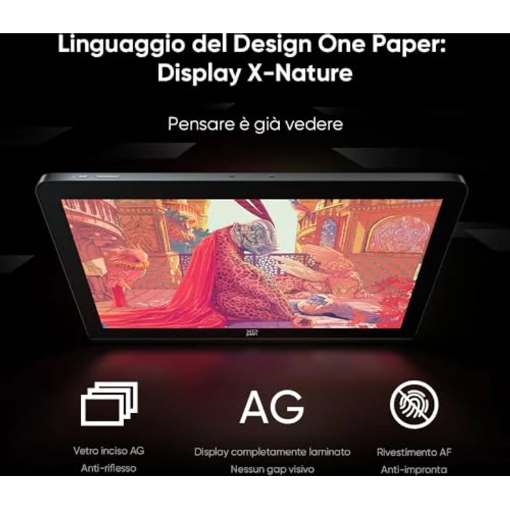 XP-PEN Artist Pro 19 (Gen 2) 4K Grafikdisplay, 156% sRGB Zeichnentablett, 18,4-Zoll-Bildschirm mit 16K Druckenstufen Stiften, Ultra-HD-Bildschirm – Bild 5