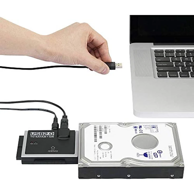 Renkforce USB 2.0 zu IDE+SATA Konverter (1277995) – Bild 3