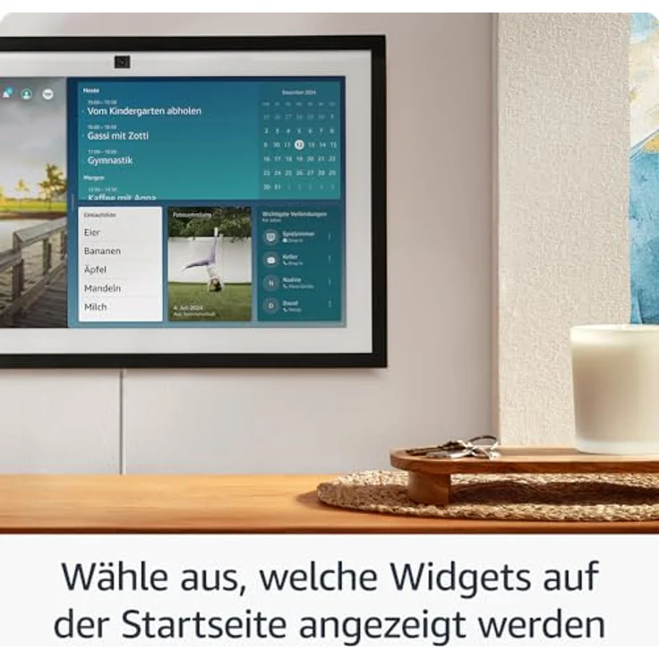 Amazon Echo Show 15 | 15,6-Zoll-Smart-Display in Full HD mit integriertem Fire TV und Alexa-Sprachfernbedienung 2024 – Bild 3