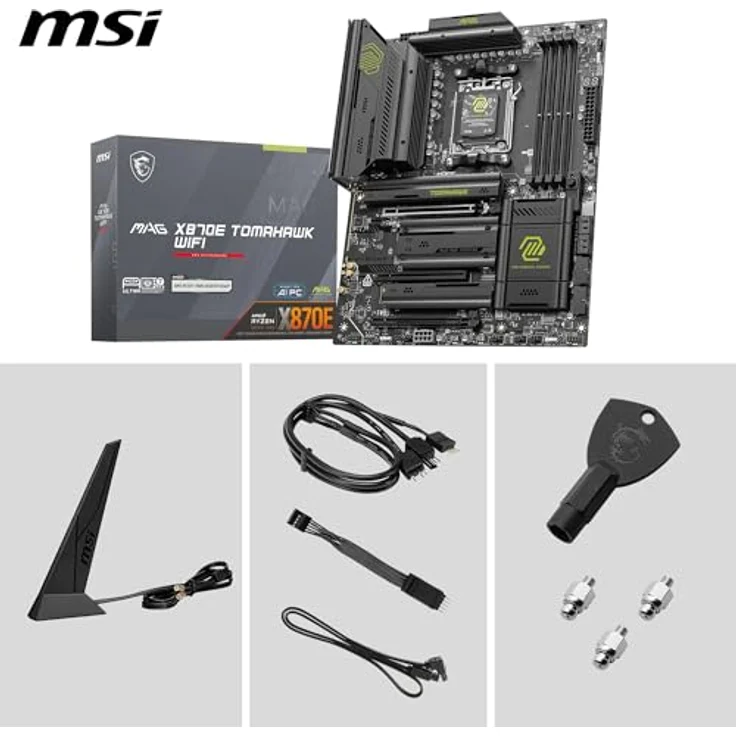 MSI MAG X870E Tomahawk WiFi, Mainboard mit schneller und effizienter Leistung – Bild 5