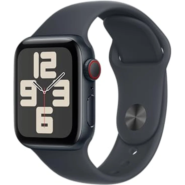 Apple Watch Band - Sportarmband - 40 mm - Schwarz - M/L, Hochleistungs-Fluorelastomer, weich und robust, innovativer Verschluss – Bild 2