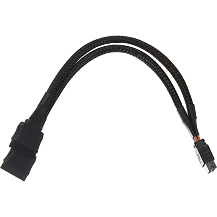 DeLOCK - Stromkabel - 15 PIN SATA Power (W) - 15 PIN SATA Power (M) - 25 cm (60135)