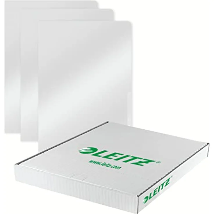 Leitz Sichthüllen 4100-00-03, A4, glasklar, 0,15mm, aus PVC, transparent, 100 Stück - Preisvergleich – Bild 6