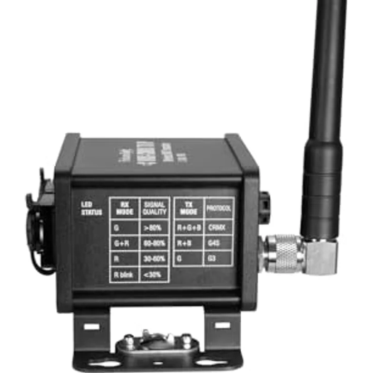 FutureLight WDS-CRMX TX IP, Drahtlos-DMX-Transceiver für Outdoor-Lichtsteuerung, IP65 Schutzklasse – Bild 8