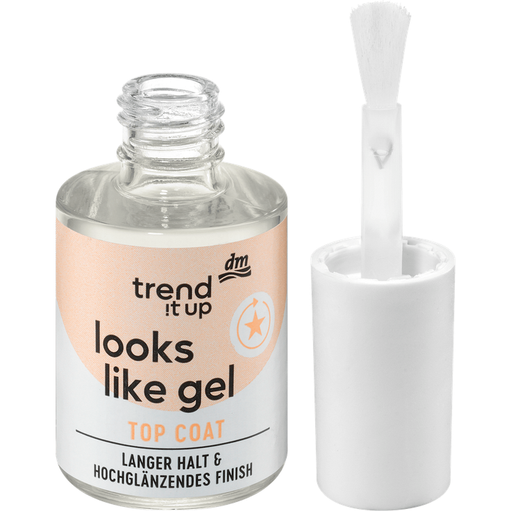 trend !t up Top Coat Looks Like Gel Transparent, 10,5 ml