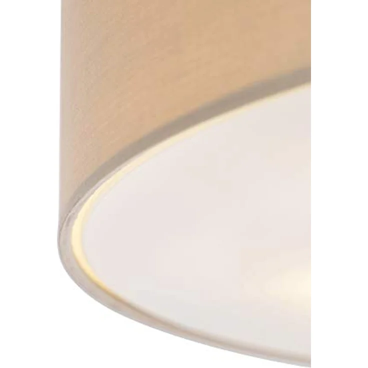 QAZQA Modern Country Deckenleuchte beige 50 cm - 4-flammig - LED geeignet E27 – Bild 3