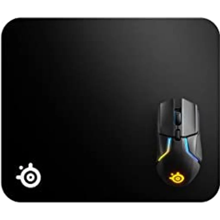 SteelSeries Qck Heavy - Cloth Gaming Mouse Pad - Extradicke Rutschfeste Gummiunterlage - Größe M - 2020 Edition – Bild 2