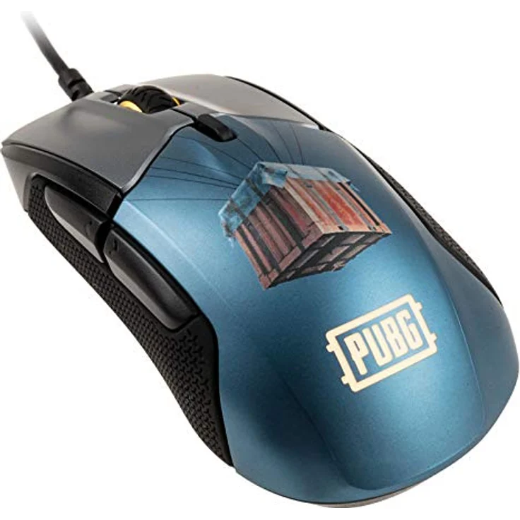 SteelSeries Rival 310 - optische Gaming-Maus - RGB-Beleuchtung - 6 Tasten - seitliche Gummigriffe - integrierter Speicher - PUBG – Bild 3