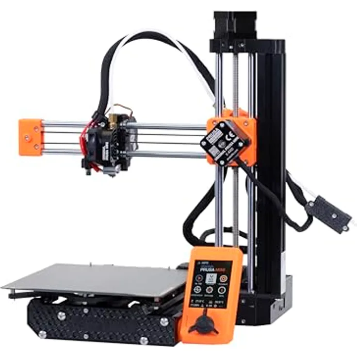 Prusa Original Mini+ ohne Filamentsensor, 3D Drucker mit 18 cm Druckvolumen und abnehmbarer Federstahlplatte