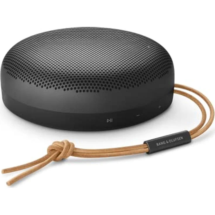 Bang & Olufsen Beosound A1 (2. Gen) – Kabelloser tragbarer IP67 wasserdichter Bluetooth-Lautsprecher mit 360° Sound + 3 Mikrofone, Alexa und USB-C Ladekabel, 18 Stunden Akkulaufzeit - Schwarz Anthra – Bild 1