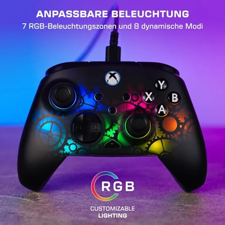 Turtle Beach Afterglow Ignite Wired Controller für Xbox One (Xbox One S), Gaming Controller mit Time Machine Design – Bild 3