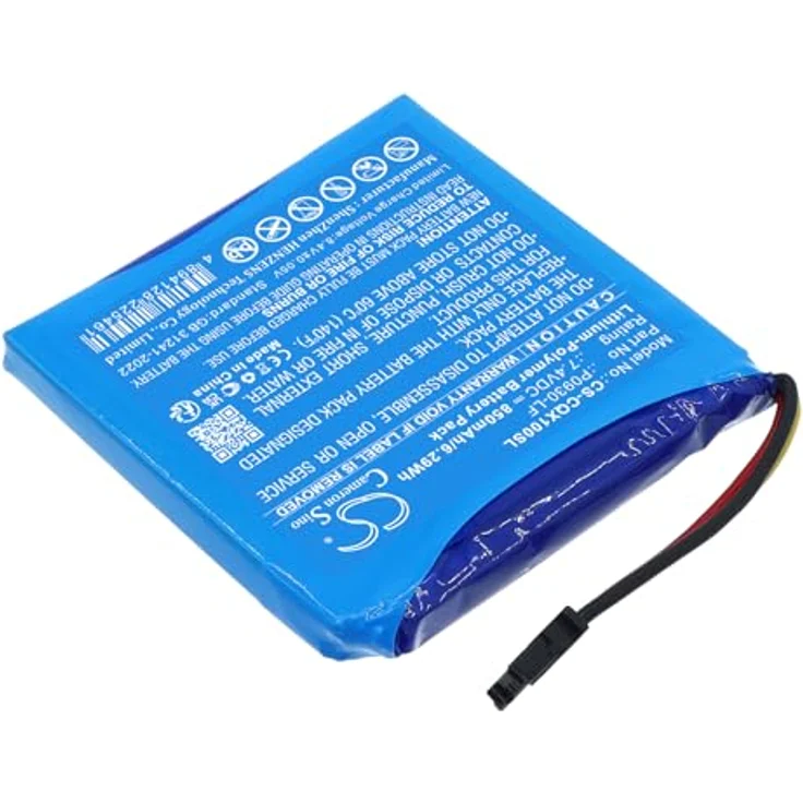 TCTK Akku 850mAh für Canon Selphy QX10, Li-Polymer, 7.4V, blau, ersetzt P0930-LF – Bild 5