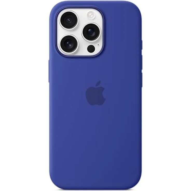 Apple iPhone 16 Pro Silikon Case mit MagSafe – Ultramarin – Bild 3