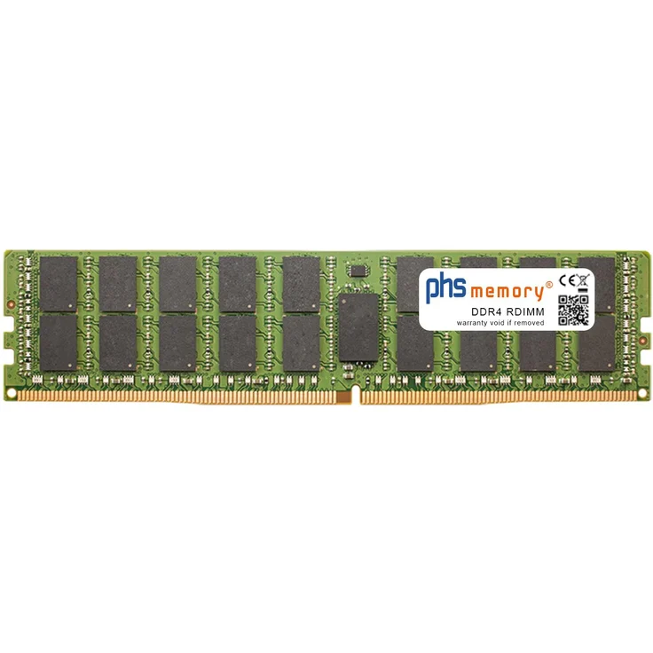 PHS memory 128GB RAM Speicher für HP ProLiant ML350 Gen10 (G10), DDR4 RDIMM 3DS, 2933MHz