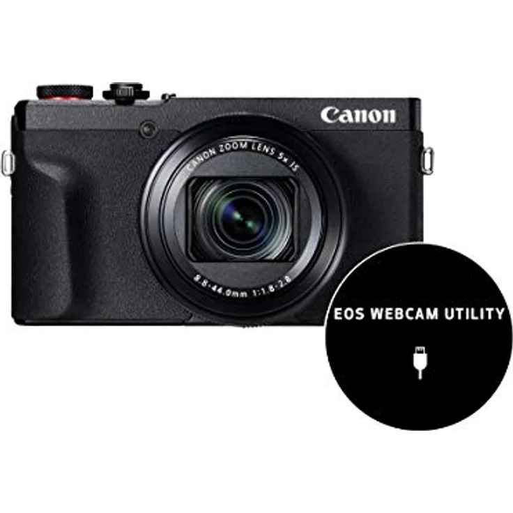 Canon PowerShot G5 X Mark II Digitalkamera (20,1 MP, 5-fach optischer Zoom, 7,5cm (3 Zoll) Display, klappbar, DIGIC 8, EVF, 4K, Full-HD, WLAN, Bluetooth, Blendenautomatik, Zeitautomatik) schwarz – Bild 3