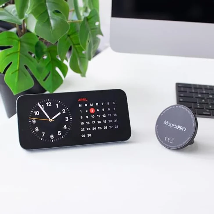 XLayer MagFix Pro 3-in-1 Ladestation Apple Wireless Charger I Ladepad mit Ringhalter I Magsafe Kompatibel I Magnetisch I kabelloses Laden von iPhone 15/14/13/12 Pro Watch 5/6/7/8/9/SE/Ultra, AirPods – Bild 5