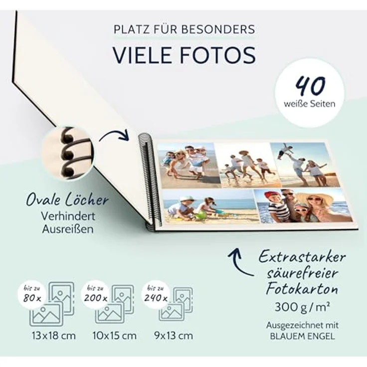 Goldbuch Spiralalbum net BV schwarz/w.S Spiralalbum – Bild 5