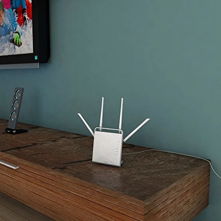 Strong Dual Band Gigabit WLAN Router 1200?Bis 1200 Mbit-s, für 5GHz WiFi, LAN, WAN, WLAN Verstärker, Anschluss an Kabel--DSL--Glasfaser-Modem, Gast-Netzwerk? Weiß 3.5 von 5 Sternen 17 – Bild 5