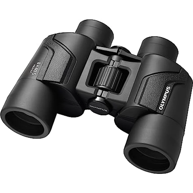 Olympus Fernglas 8x40 S mit Trageriemen, Tasche und 15 Jahre Herstellergarantie. Klare Bilder, natürliche Farben, breites Sichtfeld, leichtgewichtig - ideal für Naturbeobachtung, Sport und Konzerte – Bild 1