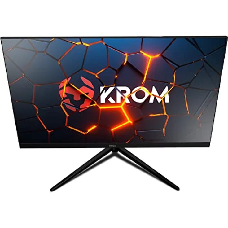 KROM KERTZ 24 Zoll Gaming Monitor, LED RGB, 200Hz, 1ms Reaktionszeit, FullHD (1920x1080), HDR, Freesync & G-Sync, Schwarz – Bild 5